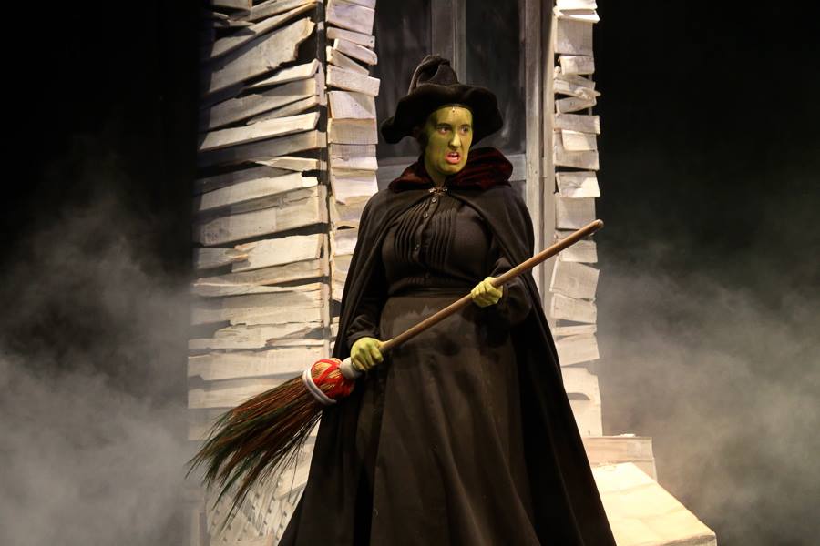 The Wicked Witch of the West in The Wizard of OZ, Mill Mountain Theatre 2014